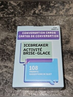 Icebreaker Conversation Cards - BNIB